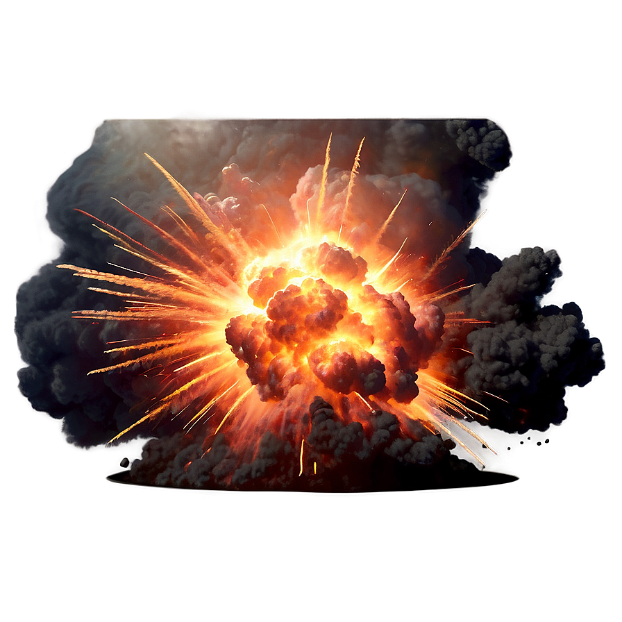 Massive Explosion Scene Png 56 PNG