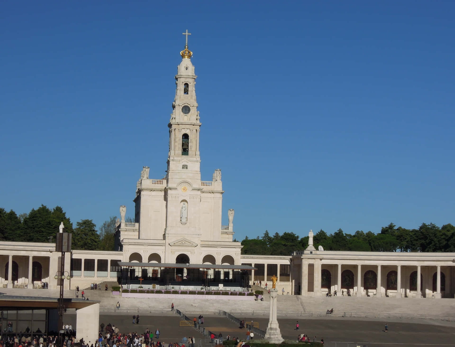 Massive Fatima Sanctuary In Portugal Picture