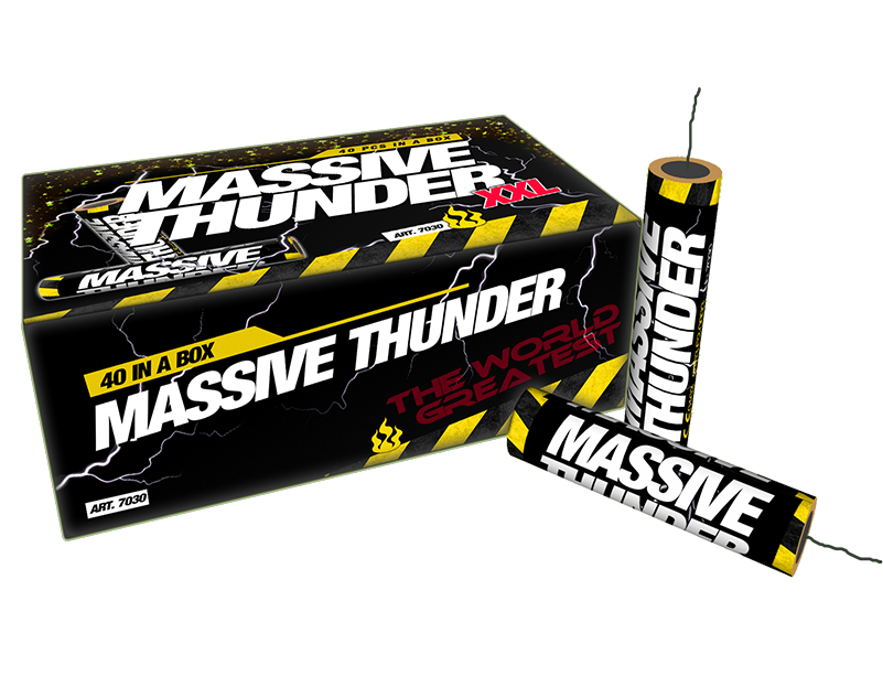 Massive Thunder Fireworks Pack PNG