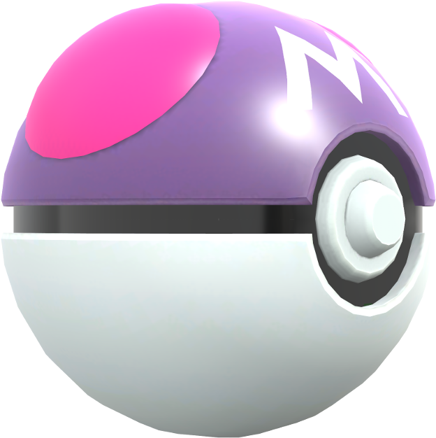 Master Ball Pokemon Item PNG