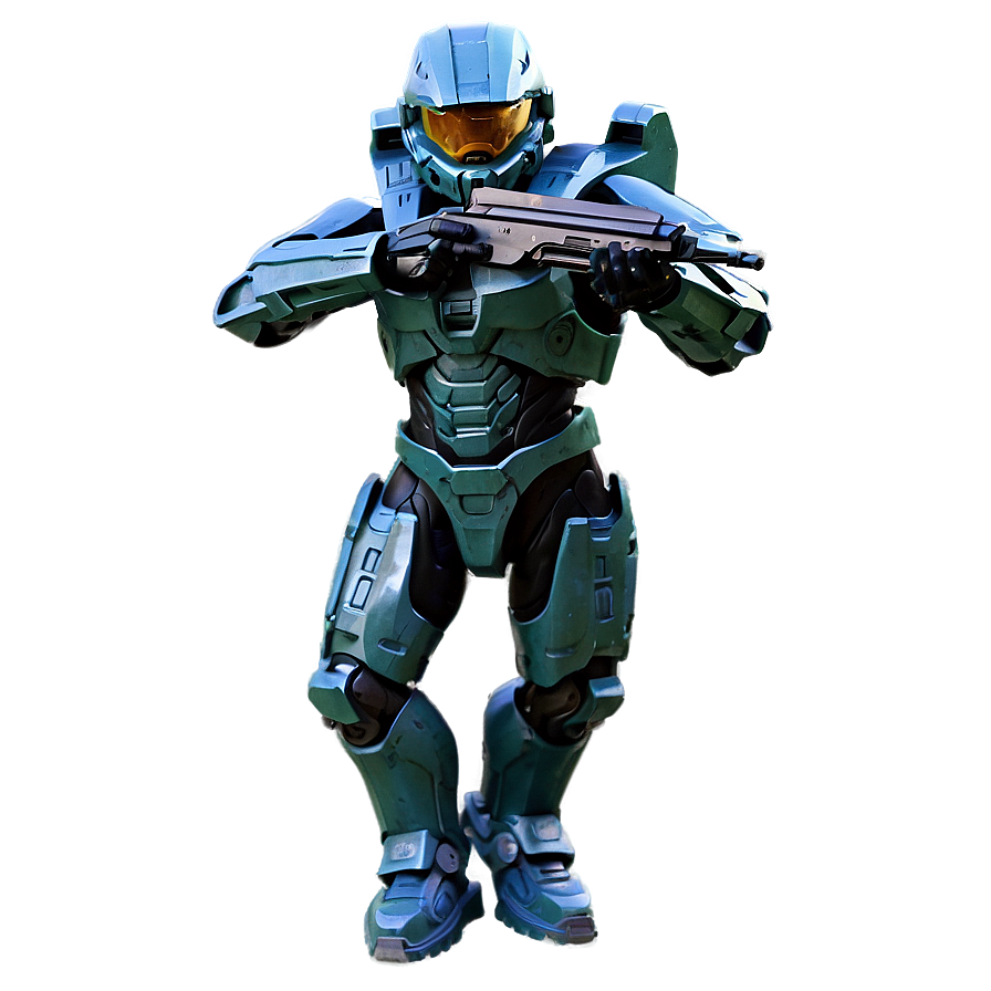Master Chief Action Pose Png 98 PNG