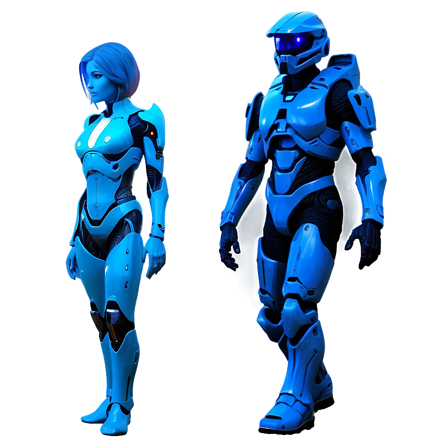 Master Chief And Cortana Png Rox PNG