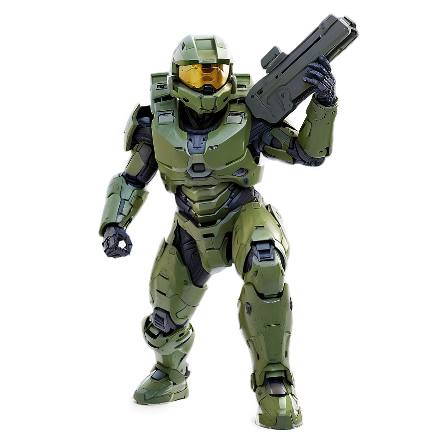 Download Master Chief Dual-wielding Png Yis | Wallpapers.com