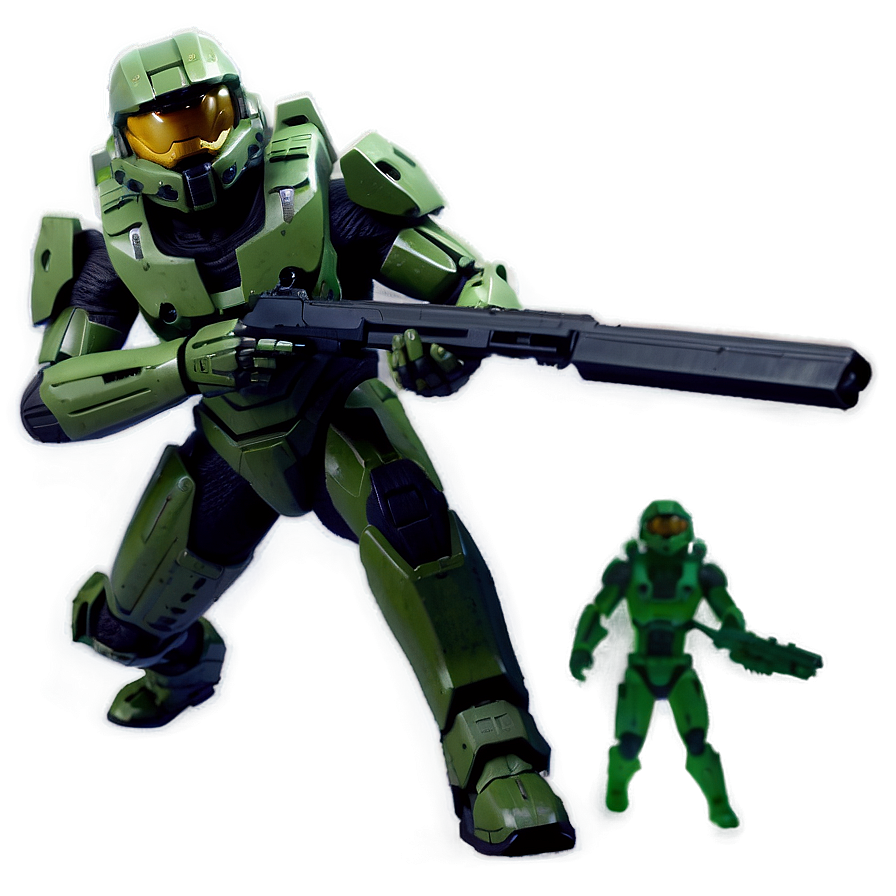 Download Master Chief In Battle Png 61 | Wallpapers.com