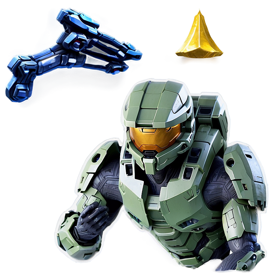 Master Chief In Halo Landscape Png Pyw18 PNG