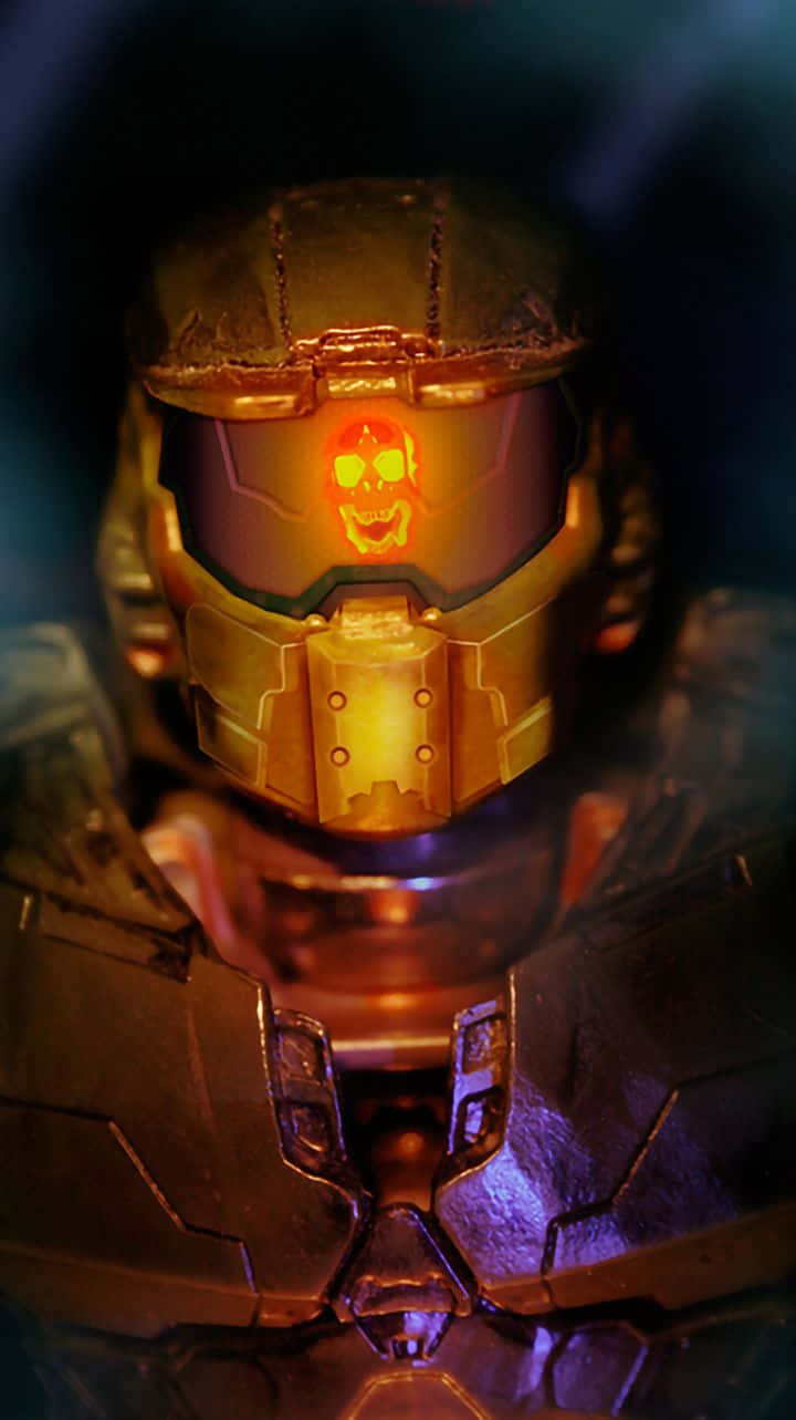 Master Chief Phone - Keep Your Games Going Wallpaper