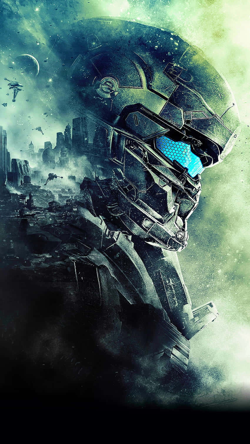 Stay Connected with a Master Chief Phone Wallpaper