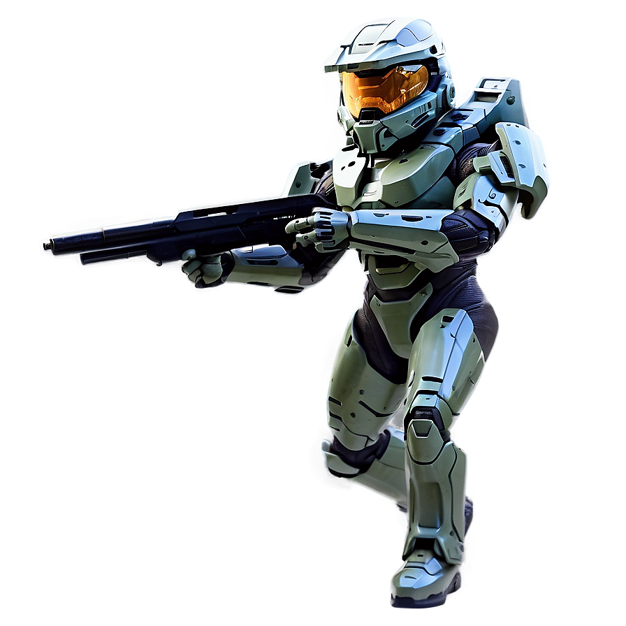 Download Master Chief Sci-fi Background Png Nul | Wallpapers.com