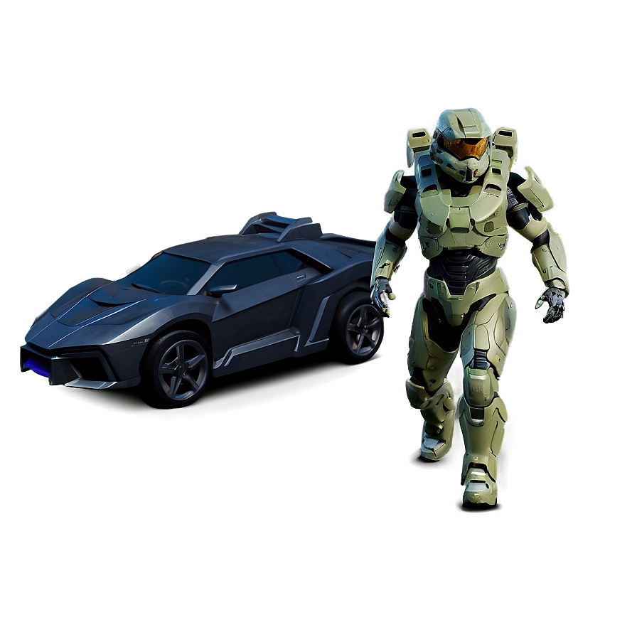 Download Master Chief With Ghost Vehicle Png 36 | Wallpapers.com