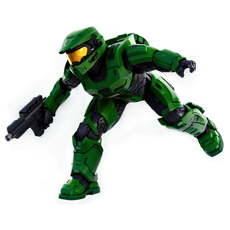 Master Chief With Plasma Grenade Png Qhp PNG