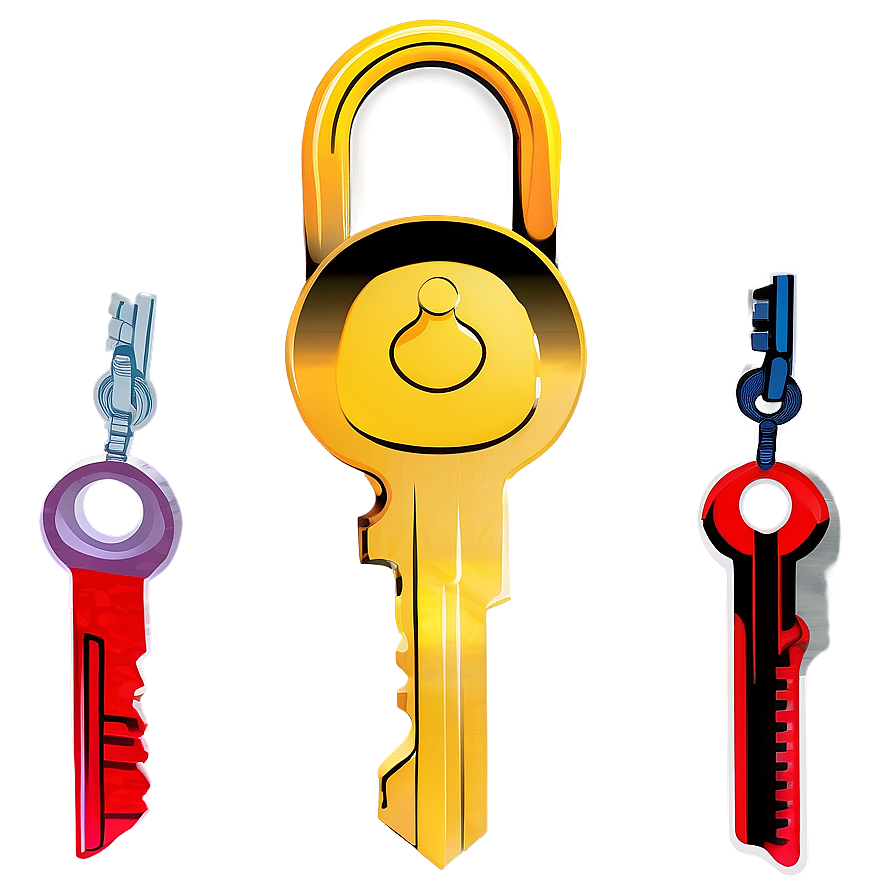 Master Keys Png Caf PNG