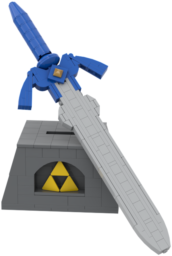 Master Sword Replica Display PNG