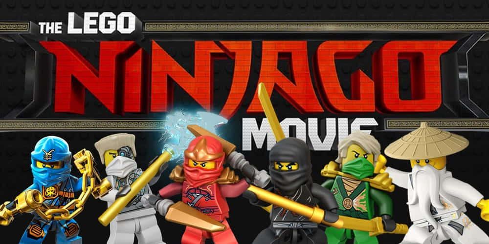 Master Wu's Ninjas From The Lego Ninjago Movie Wallpaper