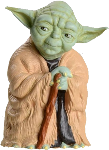 Master Yoda Figure Portrait PNG