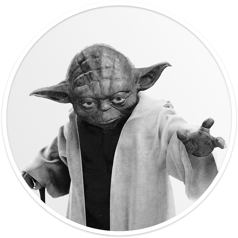 Master Yoda Force Gesture PNG