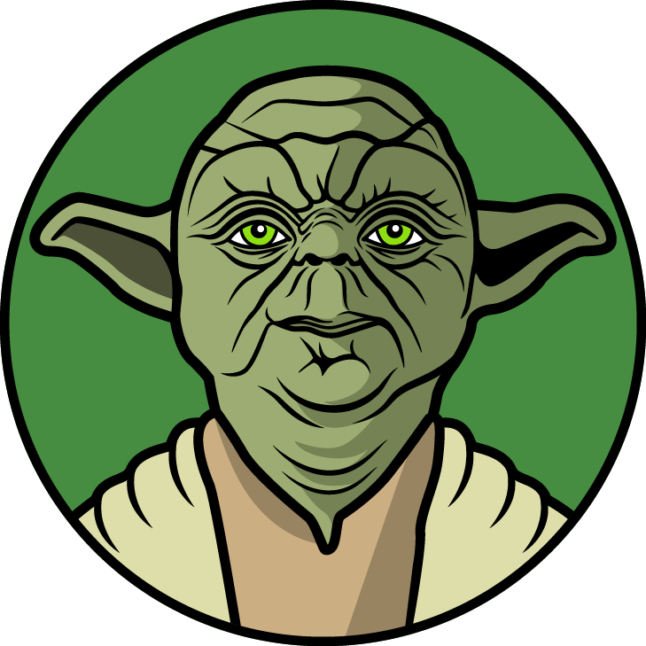 Master Yoda Icon Illustration PNG