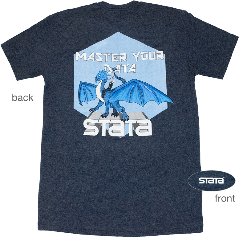 Master Your Data Stata Dragon Shirt PNG