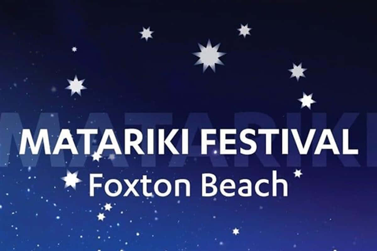 Matariki Festivaali Foxton Rannalla Taustakuva