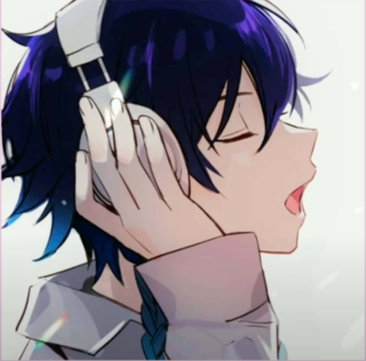Boy With Headphone Matching Anime Profile Picture