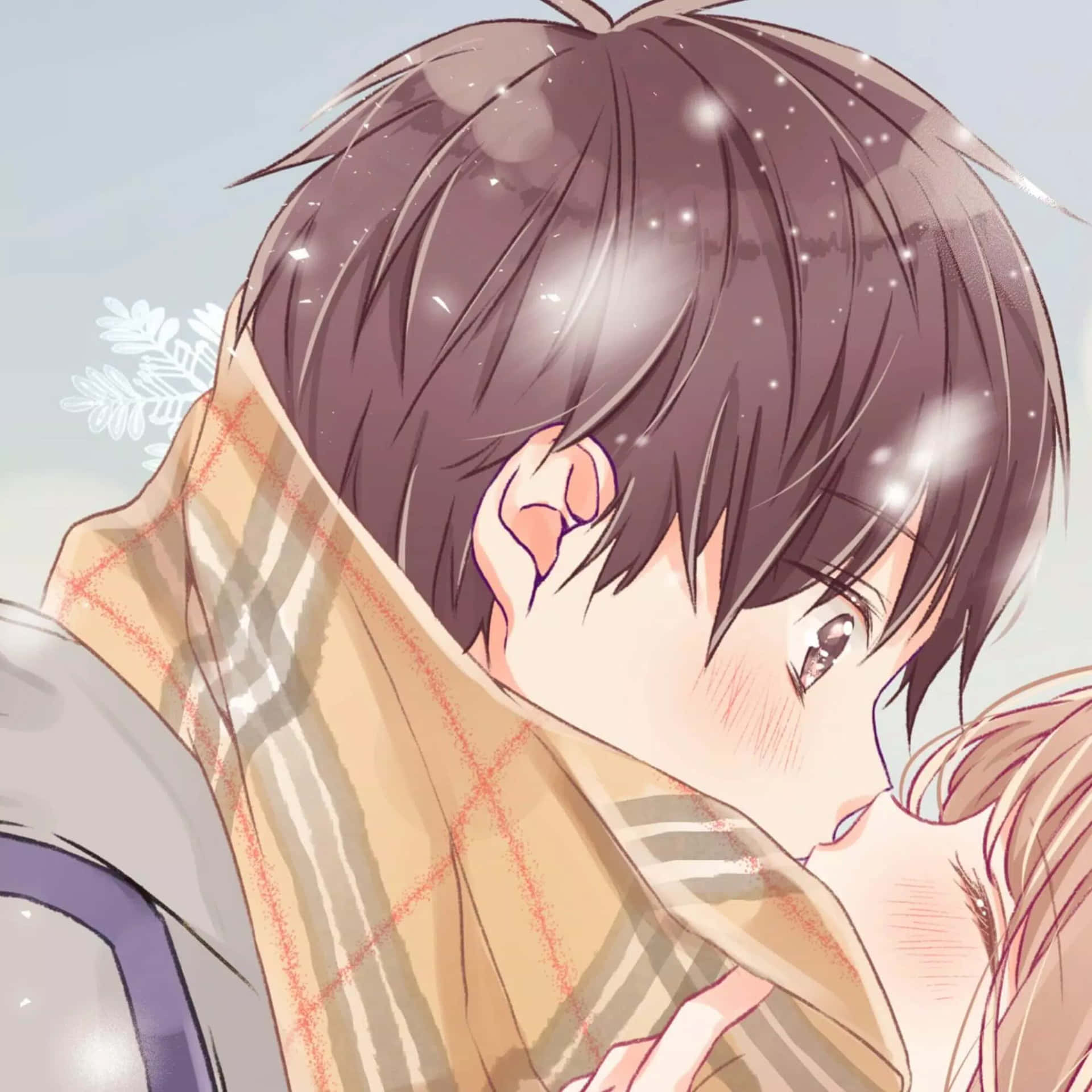 Anime Winter Kissing Matching Anime Profile Picture