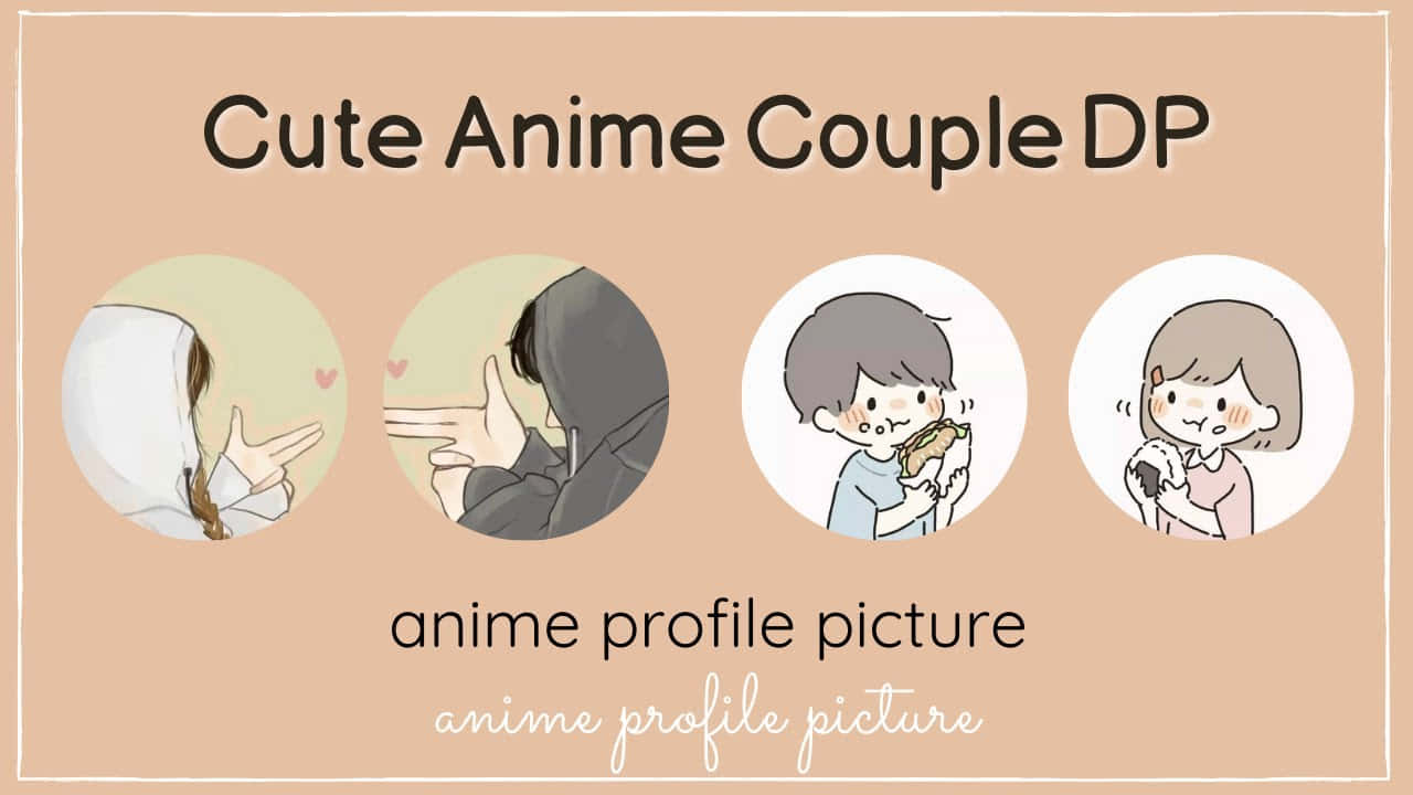 Download free Cute Couple Matching Profile Icons Wallpaper
