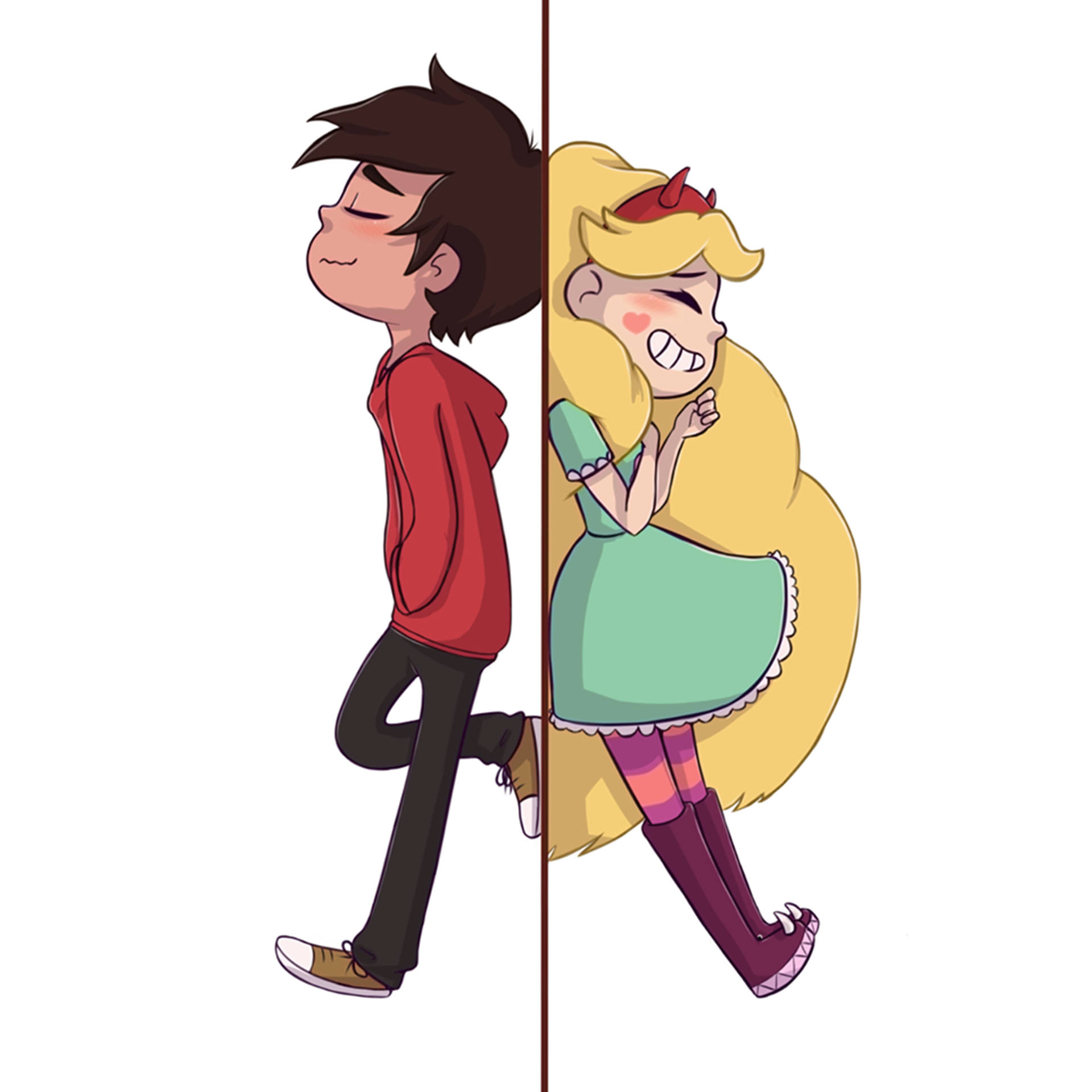 Matching Marco And Star Background