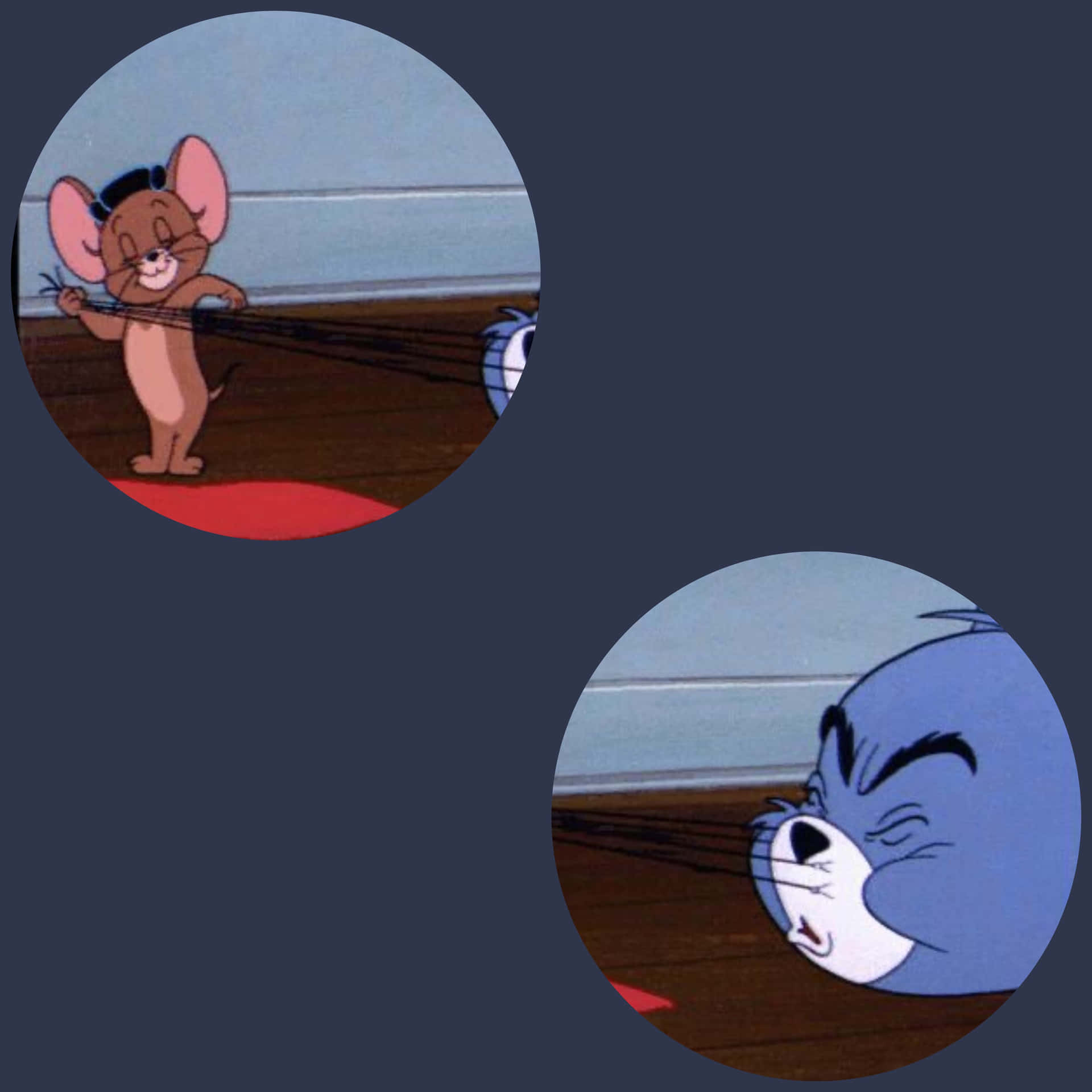 Funny Tom And Jerry Matching Profile Picture