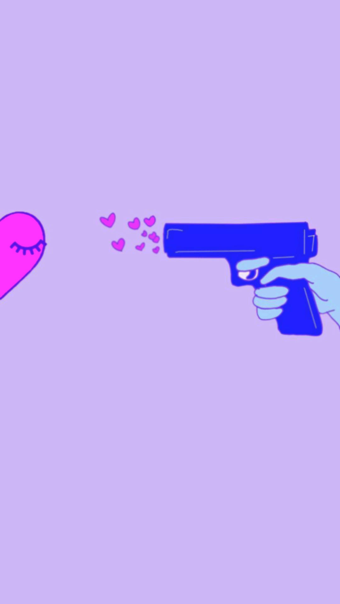 Matching Right Love Gun Background