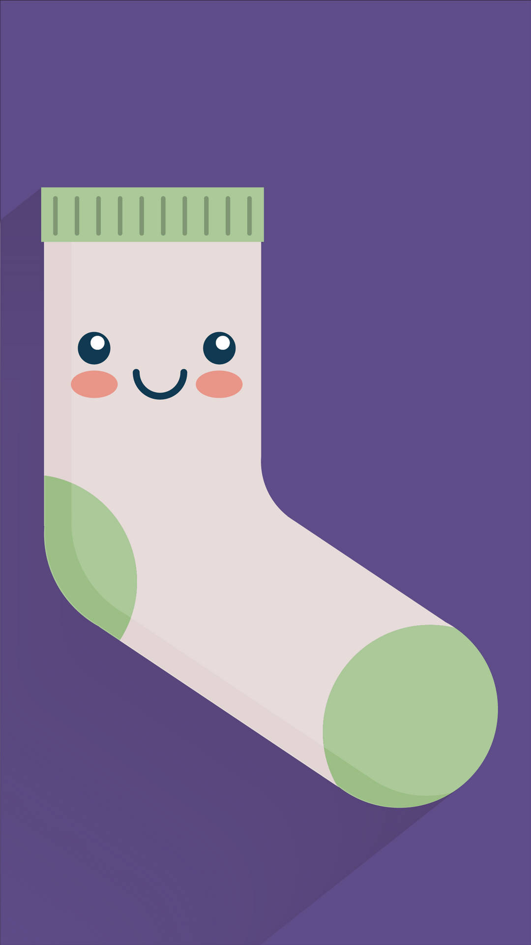 Matching Smiling Sock Wallpaper