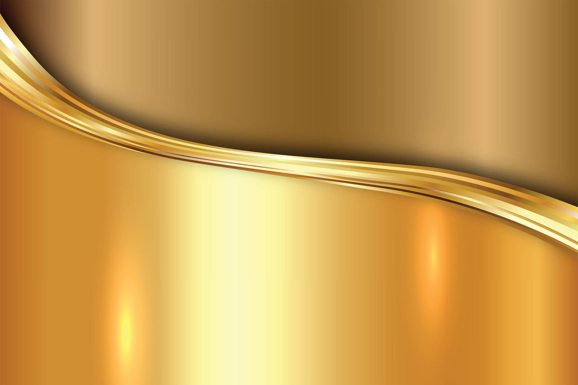 Matellic Gold Background Design Picture