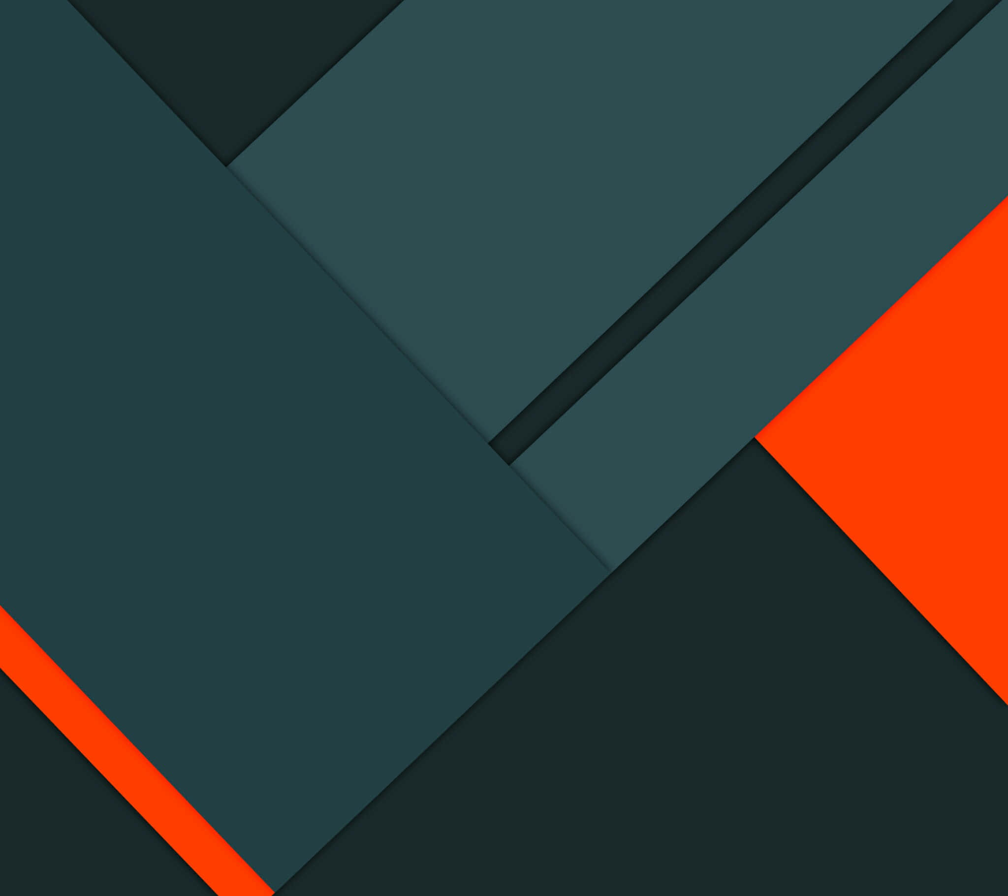 A Black And Orange Background With A Triangle
