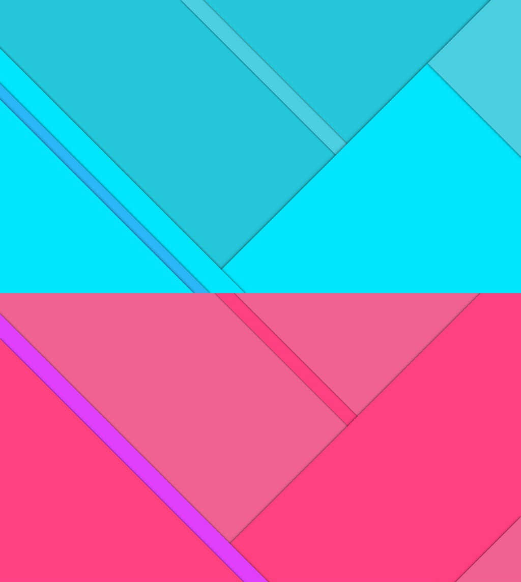 Illustration of colorful material design