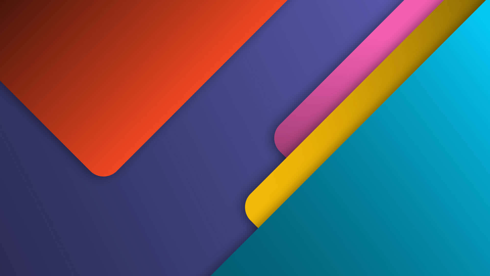 “Beautiful Colored Abstract Material Design Wallpaper.”