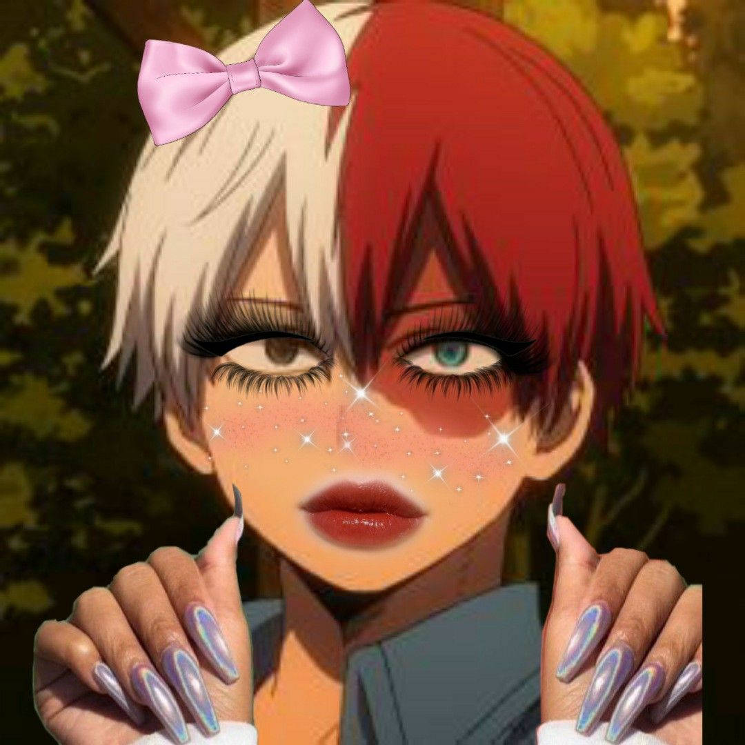 Materialgworl Estetisk Shoto Todoroki. (note: This Is The Literal Translation, But It May Not Make Sense Grammatically. A Better Way To Express This Might Be 