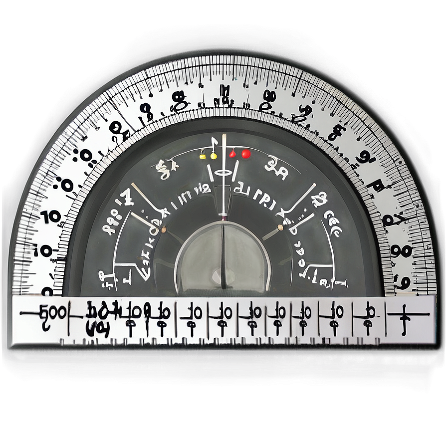 Math Protractor Image Png 05252024 PNG