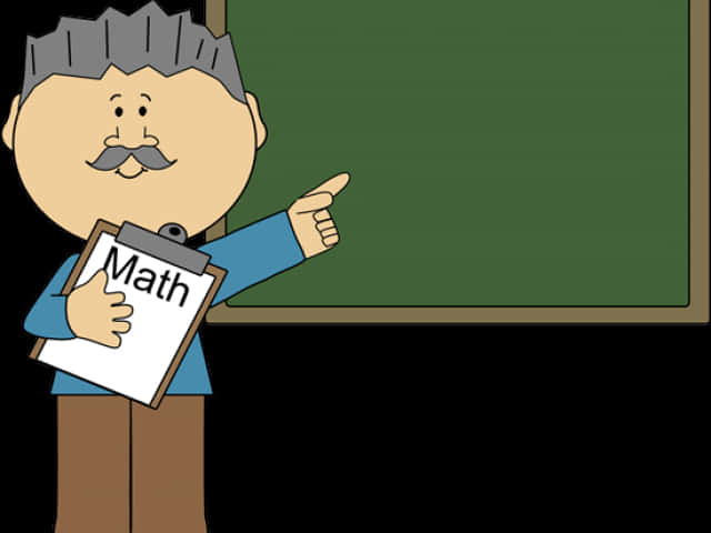 Math Teacher Clipart PNG