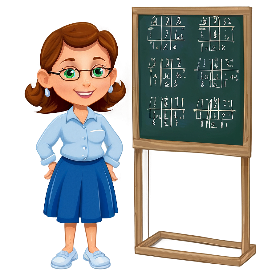 Math Teacher Png Bgq PNG