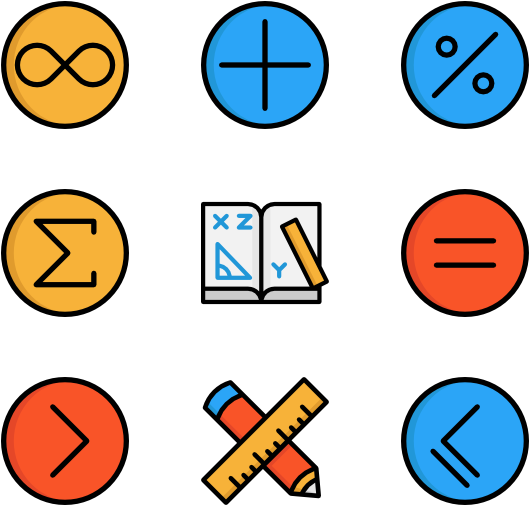 Mathematical_ Symbols_and_ Tools_ Icons PNG