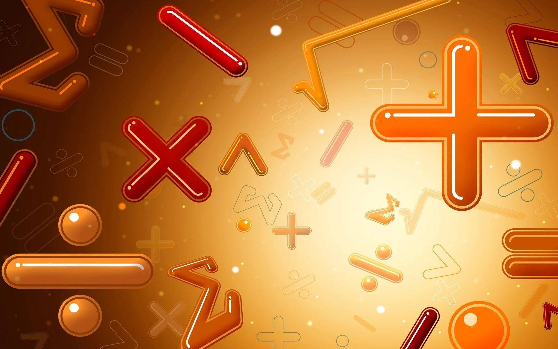 Mathematics Formula Symbols Wallpaper
