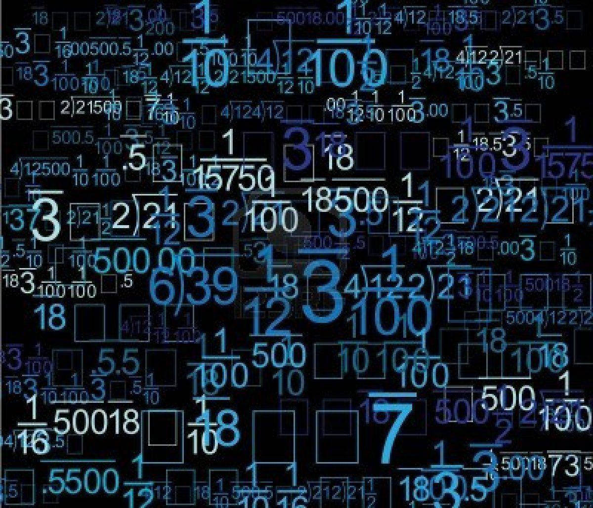 Matematik Nummere Formler Tapet Wallpaper