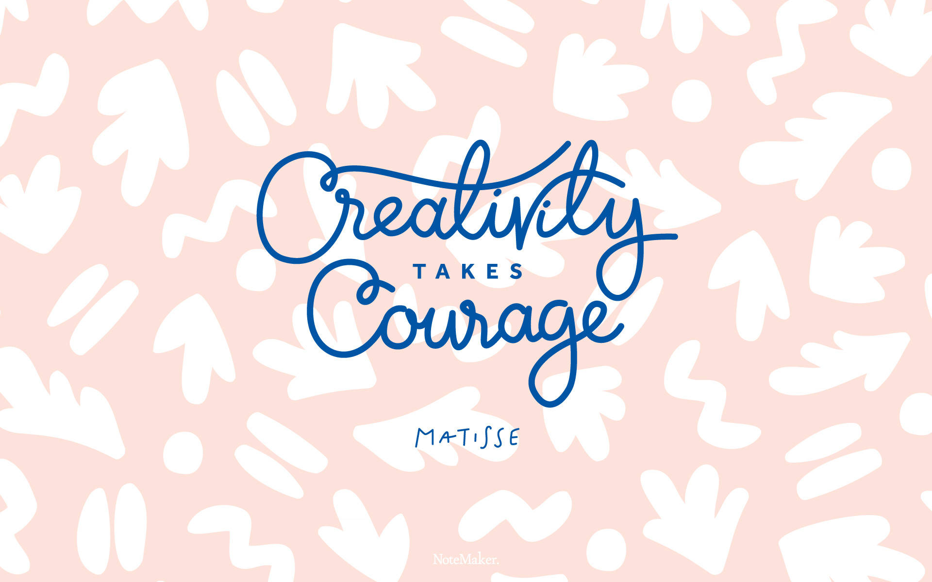 Matisse Quote Pastel Aesthetic Tumblr Laptop Wallpaper