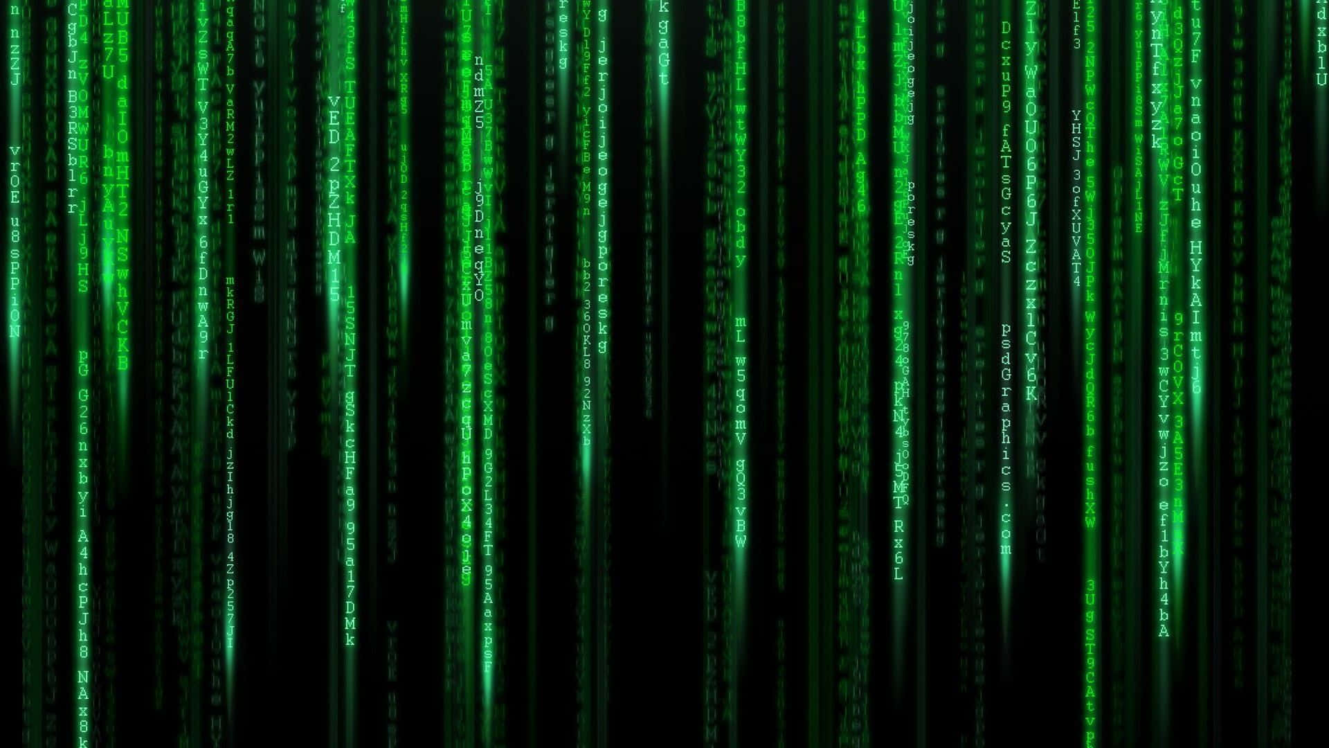 Bildden Krypterade Verkligheten I Matrix