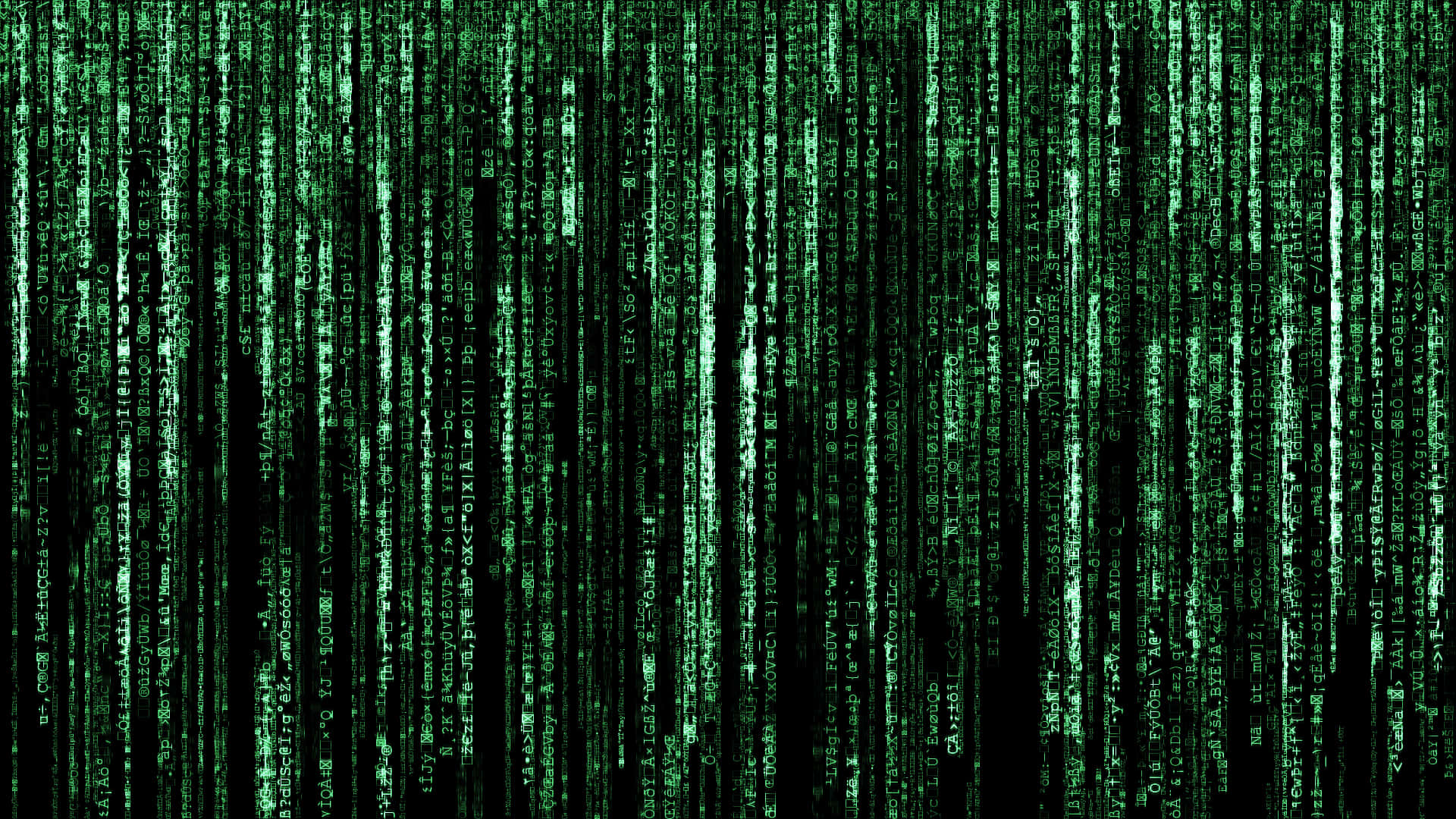 The Matrix Code Background