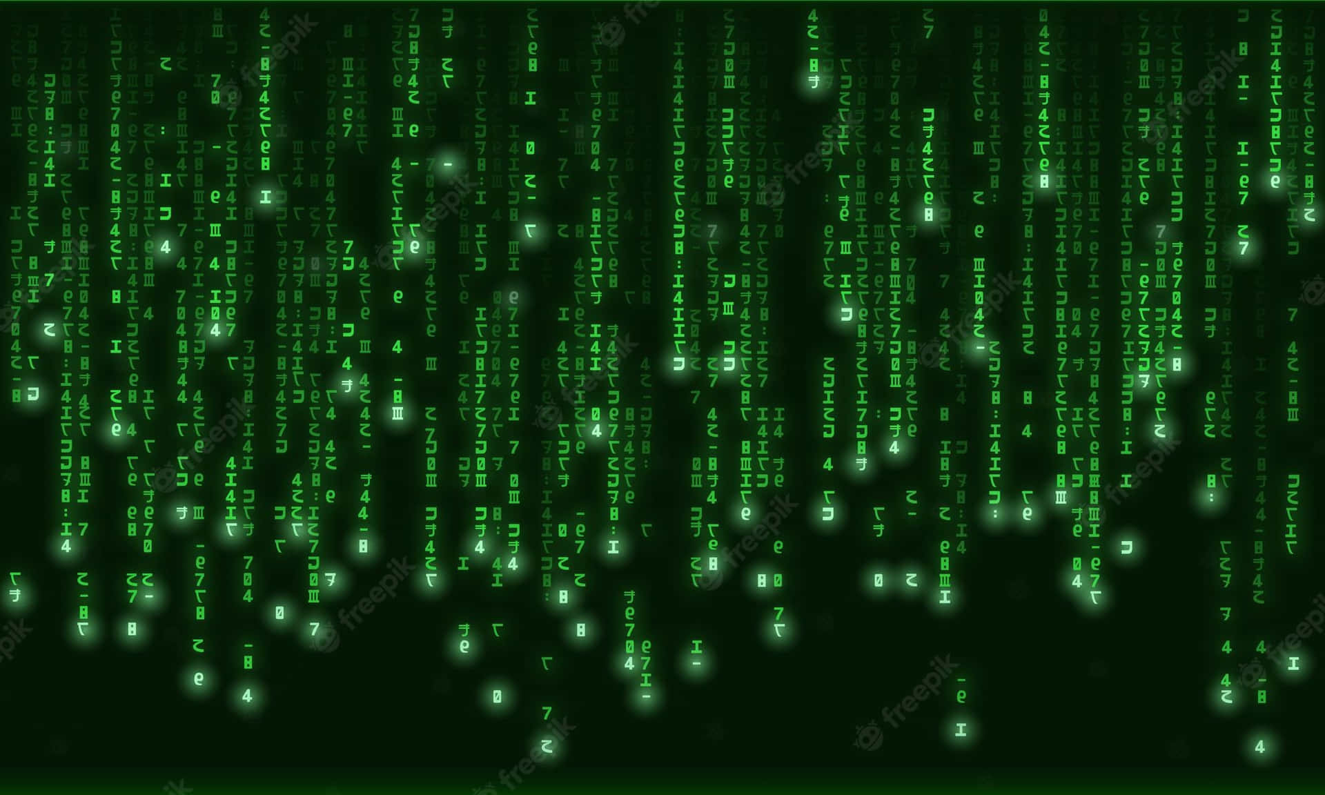 Uoppdagede mysterier i Matrix glinser på dette tapet. Wallpaper