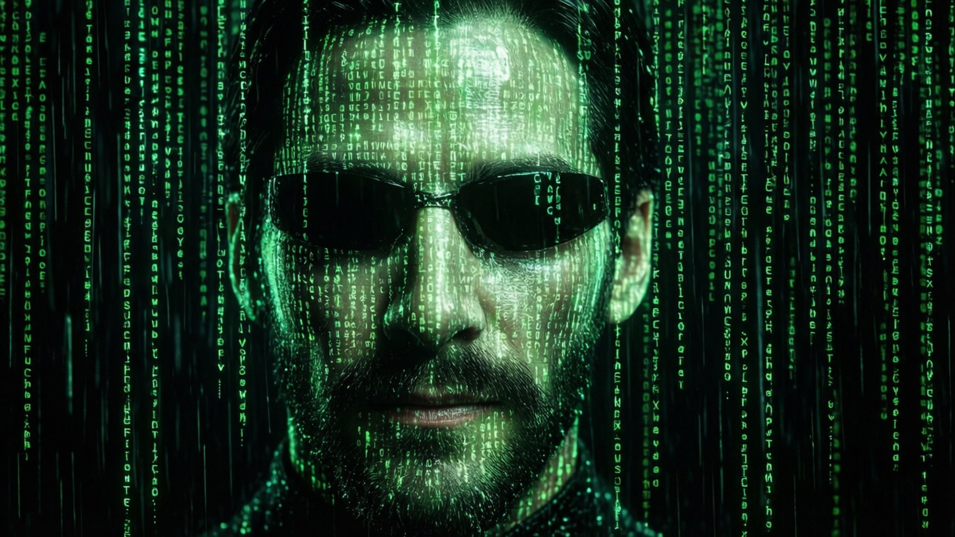 Matrix Code Rain Wallpaper
