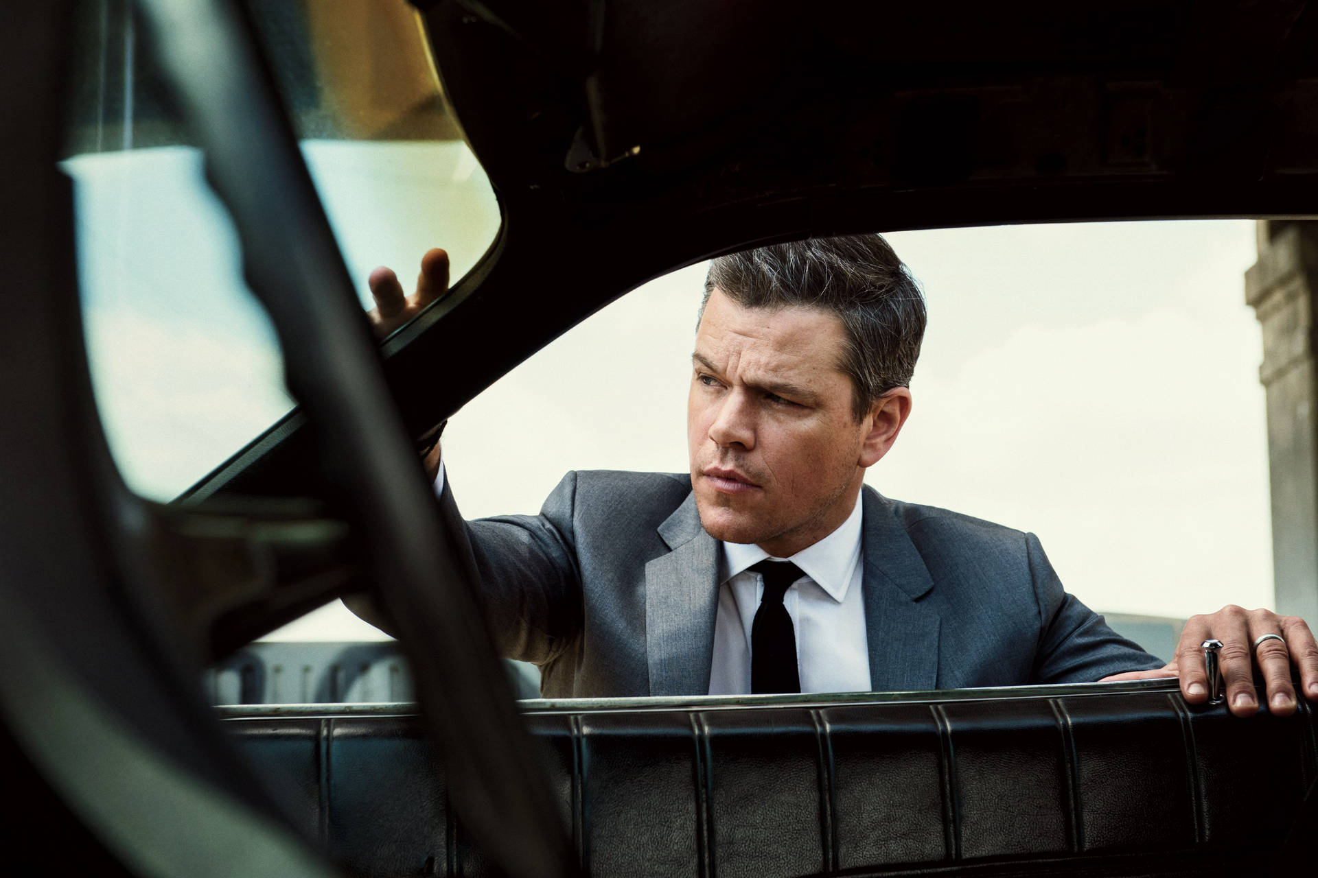 Matt Damon Som Jason Bourne Wallpaper