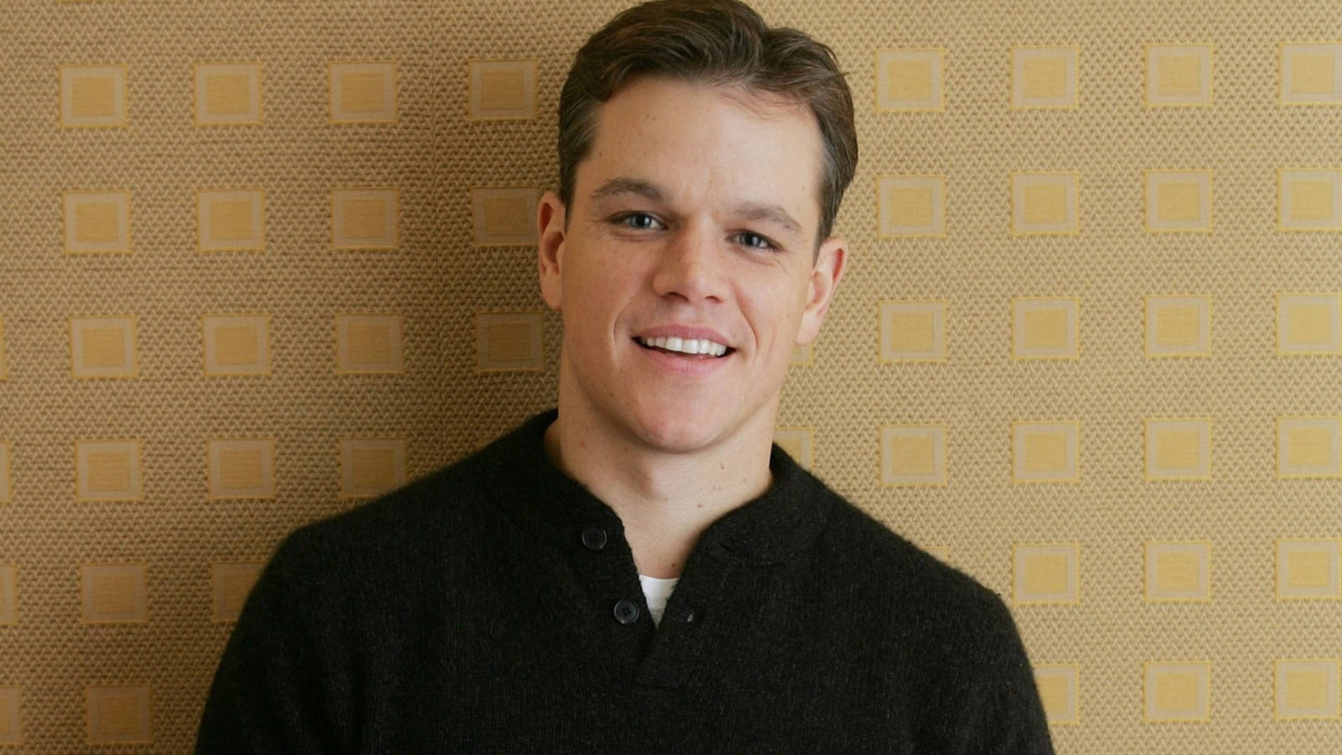 Matt Damon Mid-Parted Hair Wallpaper
