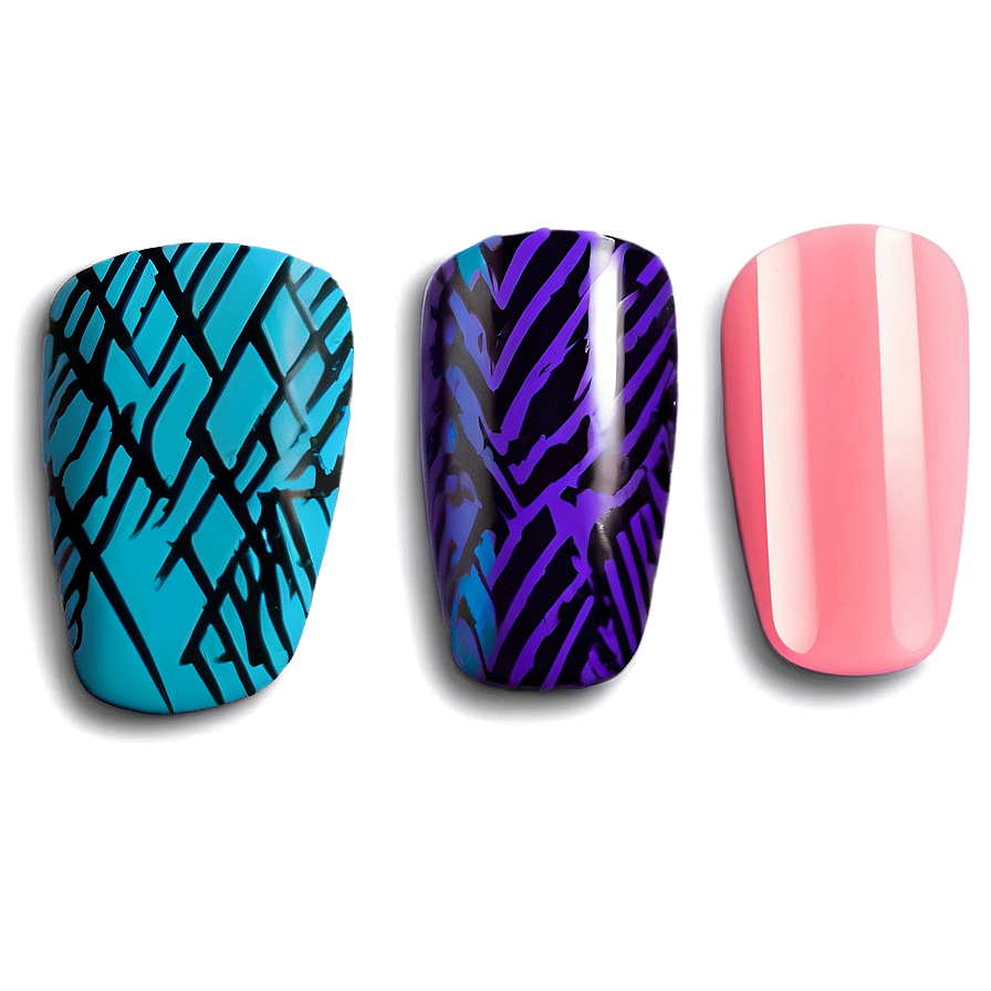 Matte Acrylic Nails Collection Png 06202024 PNG