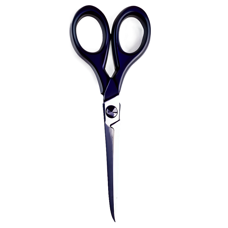 Matte Black Barber Scissors Png 06132024 PNG