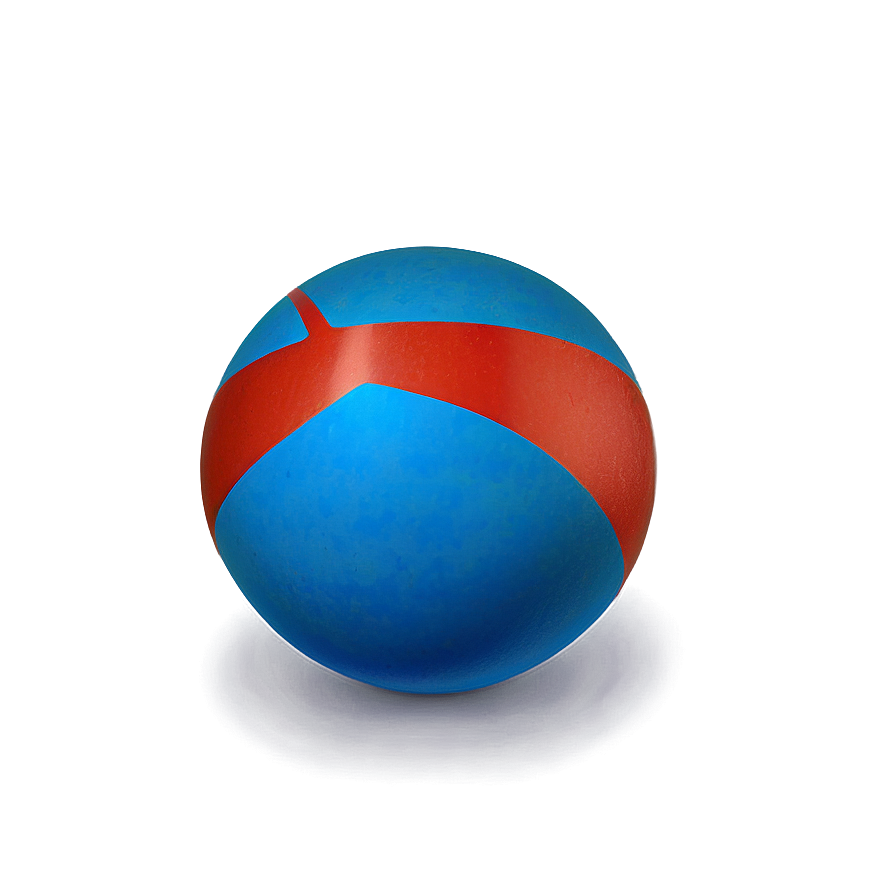 Matte Blue Ball Png 06132024 PNG